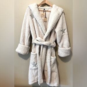 PJ Salvage Star Hooded Robe NWT Small